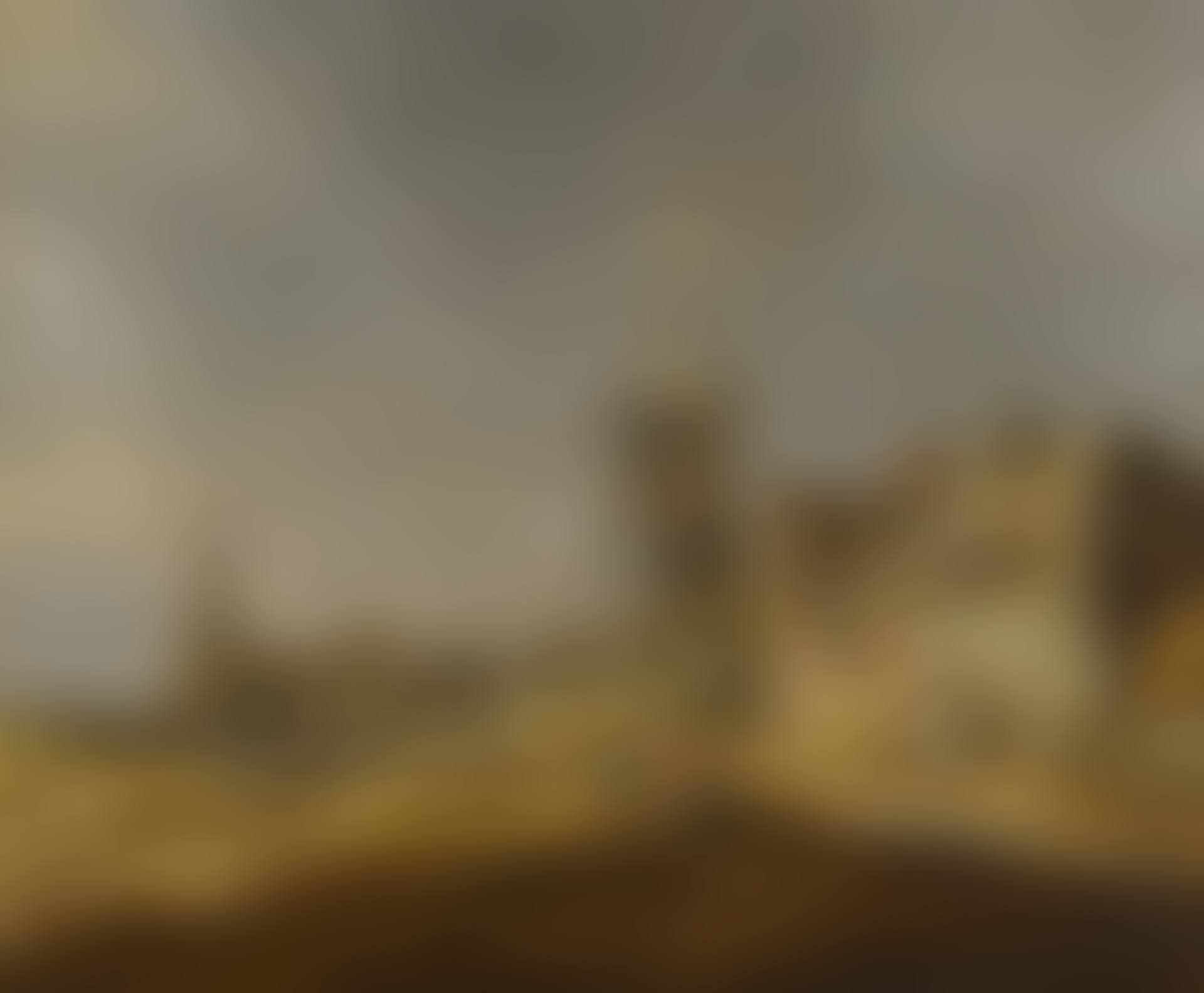 LANDSCAPE WITH A MILL AND FIGURES SEATED ON THE BANK OF A SANDY PATH (preview)