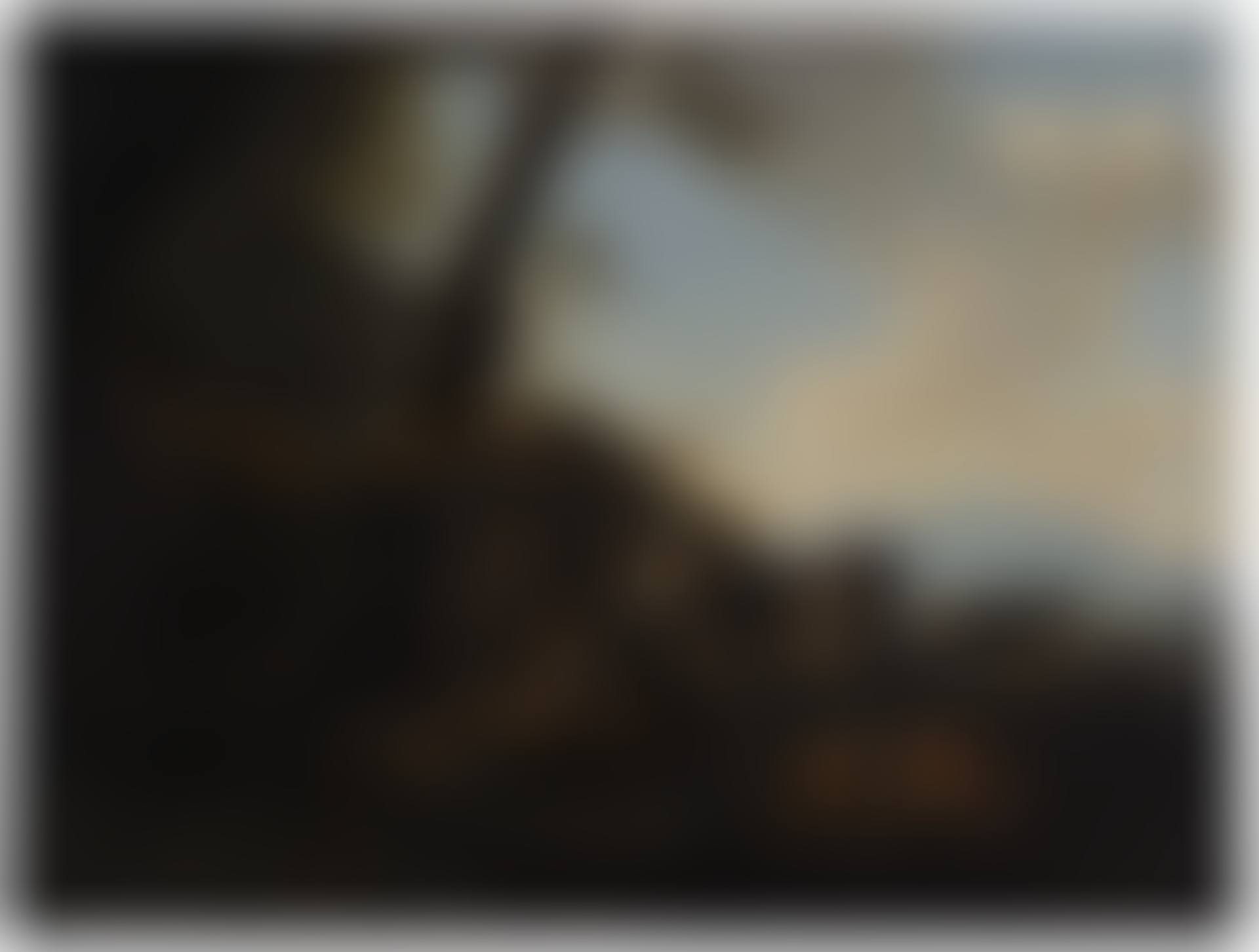 TWO SHEPHERDS BY A STREAM WITH THEIR CATTLE (preview)