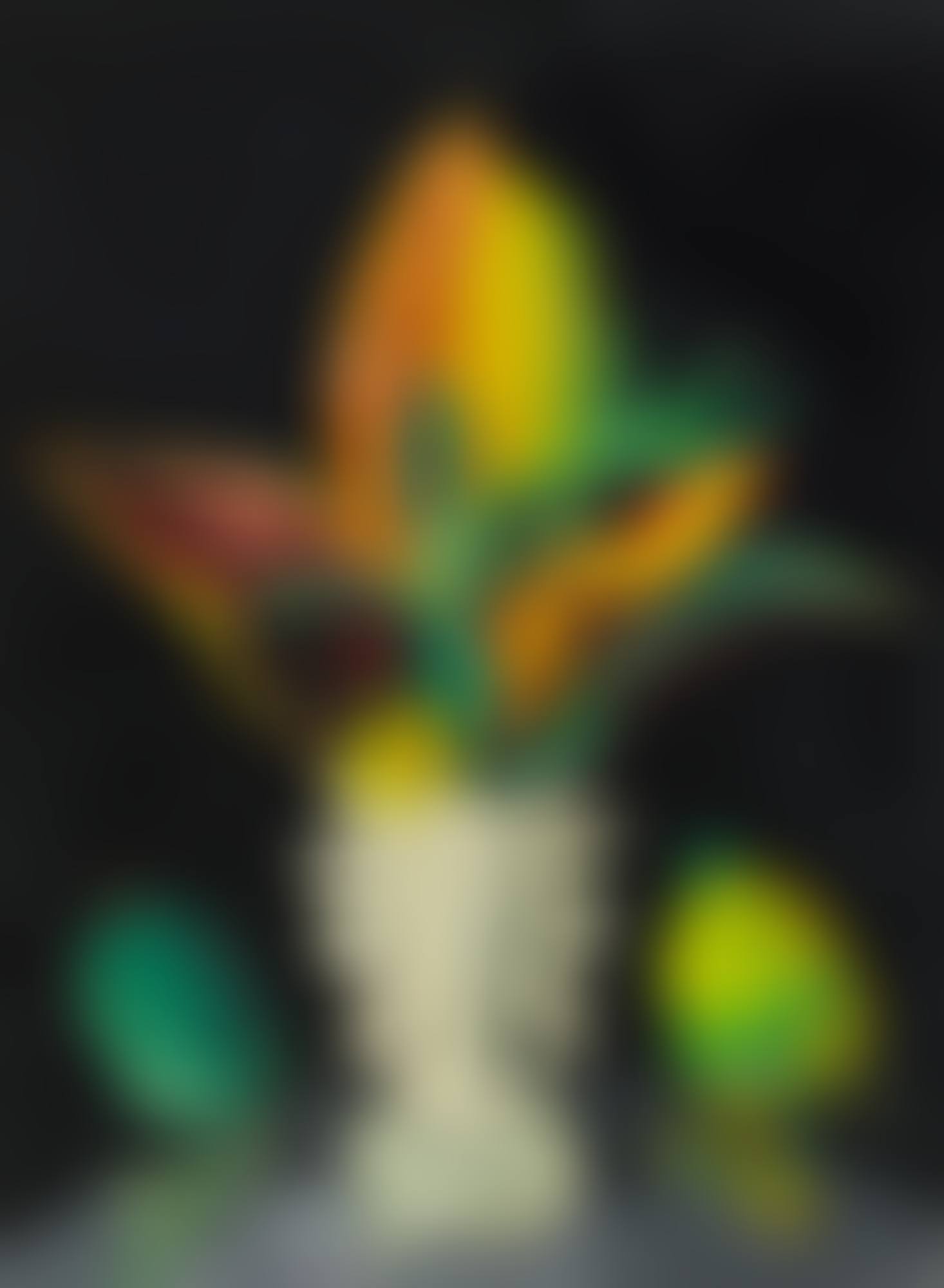 CROTON LEAVES IN A VASE (preview)