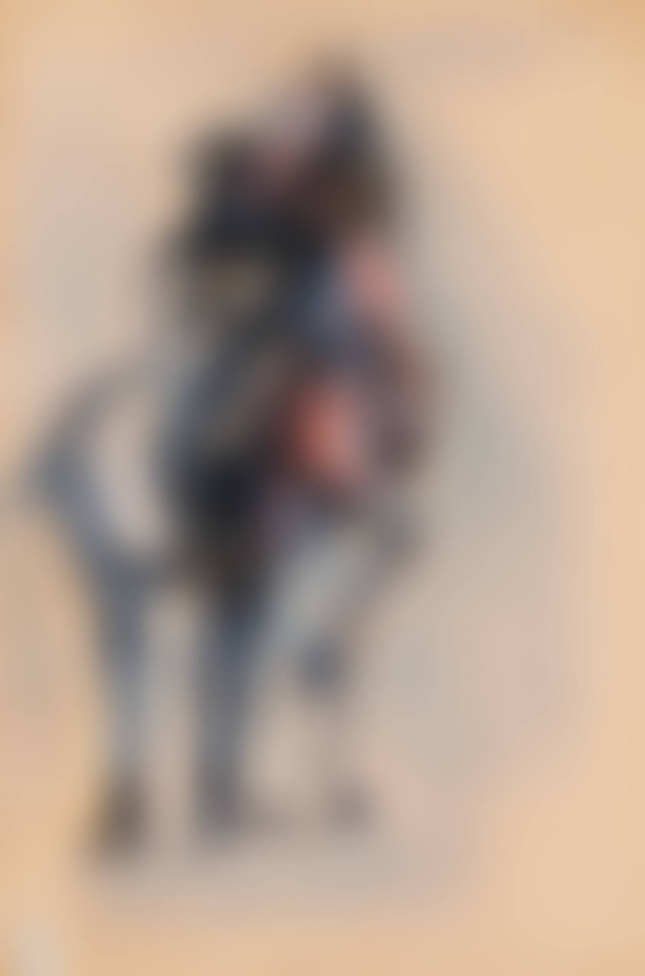 CHEVAL ET PERSONNAGE DEBOUT (preview)
