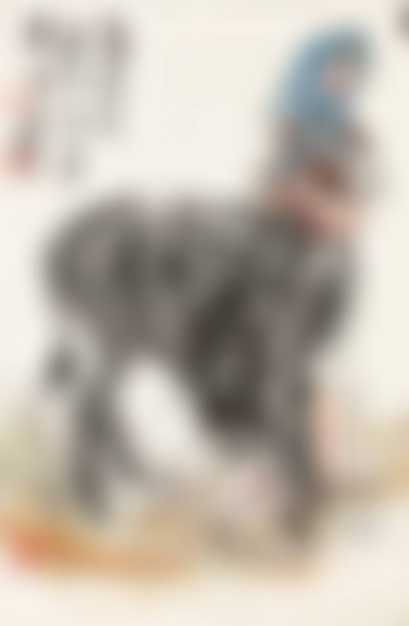 LADY HERDING THE DONKEY (preview)