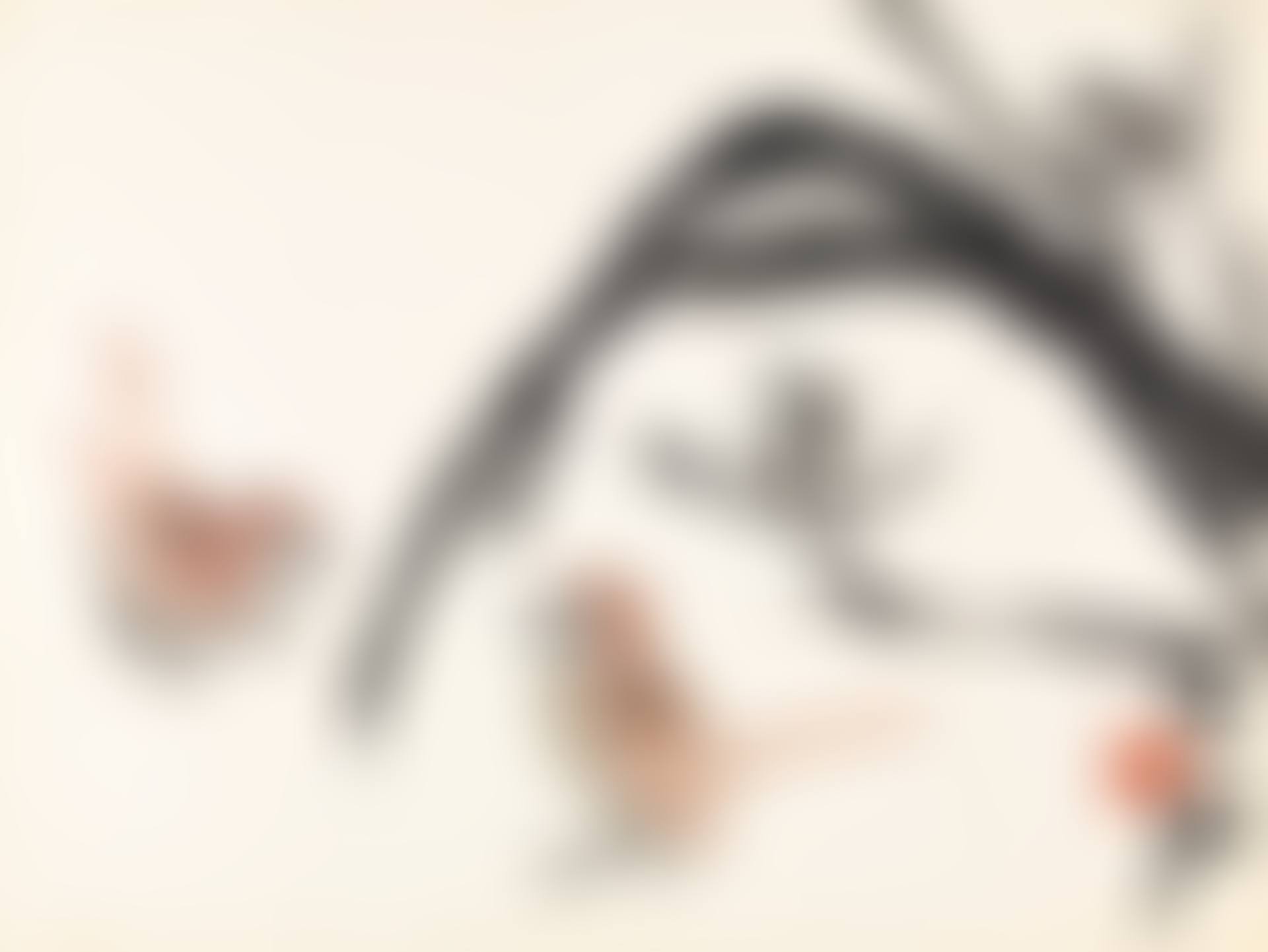 SPARROWS BY THE ORCHID (preview)