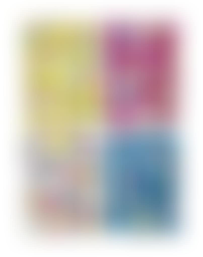 An Homage to Yves Klein, Multicolor D; An Homage to Manogold 1960 D; An Homage to IKB 1957 D; and An Homage To Monopink 1960 D (preview)
