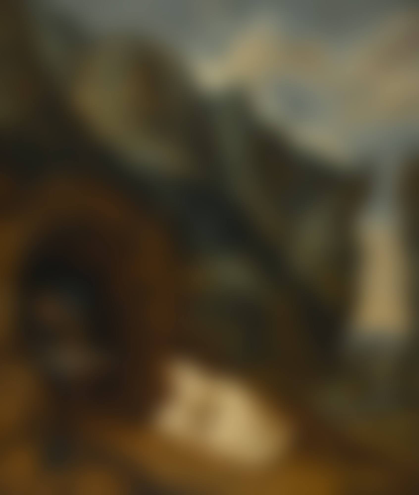 SAINT JEROME AT PRAYER IN A ROCKY LANDSCAPE (preview)