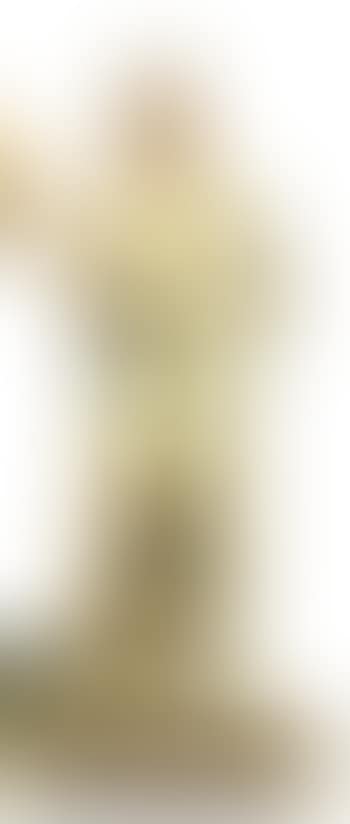 A roche ceramique figure modelled in the shape of an Inuit (preview)