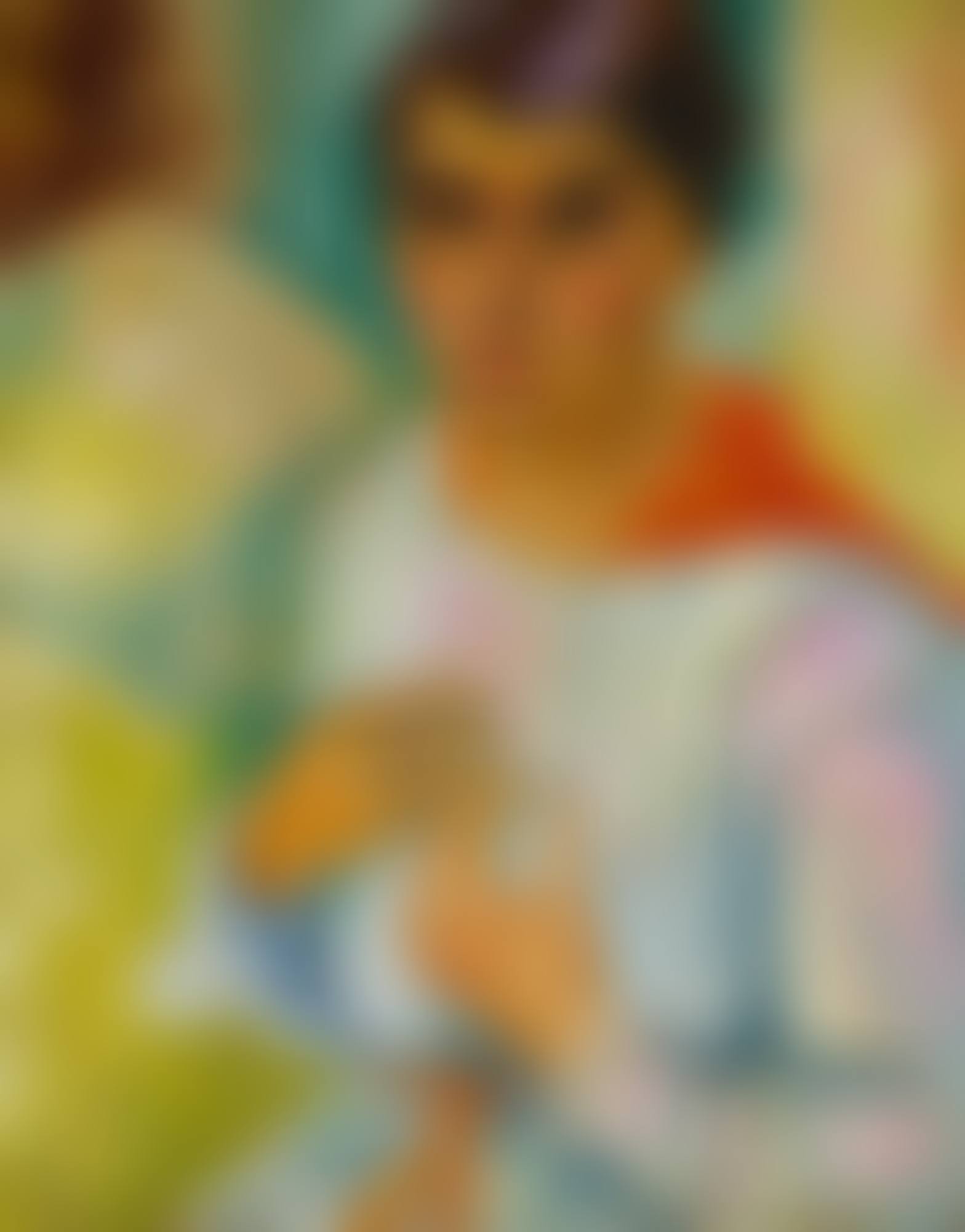 DAMENBILDNIS (CHARLOTTE PECHSTEIN) (PORTRAIT OF A LADY, CHARLOTTE PECHSTEIN) (preview)