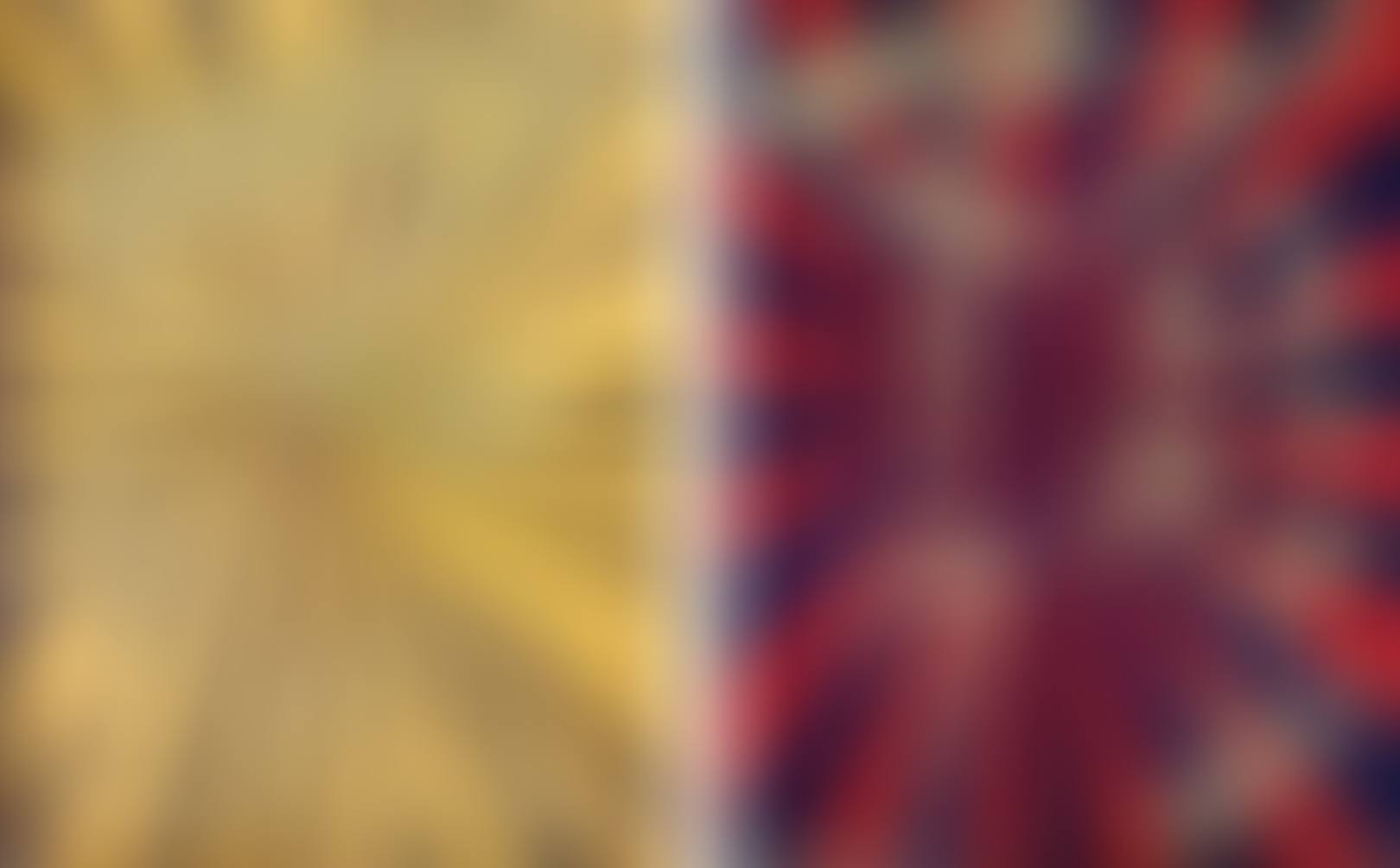 Untitled (Canary Yellow and Black Butterfly 830); and Untitled (Scarlet Lake and Indigo Blue Butterfly 826) (preview)