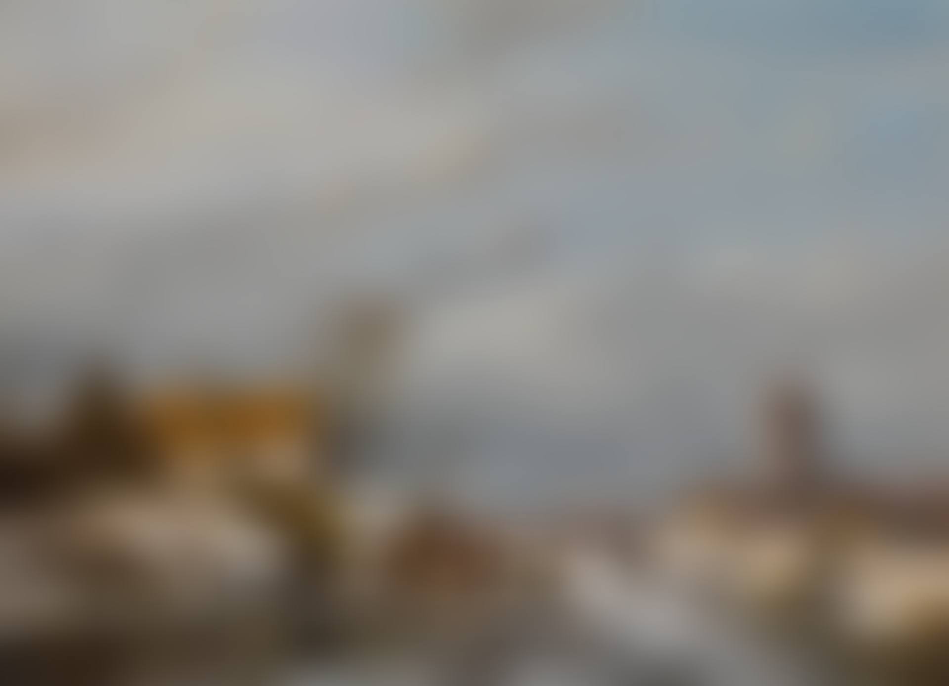 WINTER LANDSCAPE WITH SKATERS AND A KOEK-EN-ZOPIE (preview)