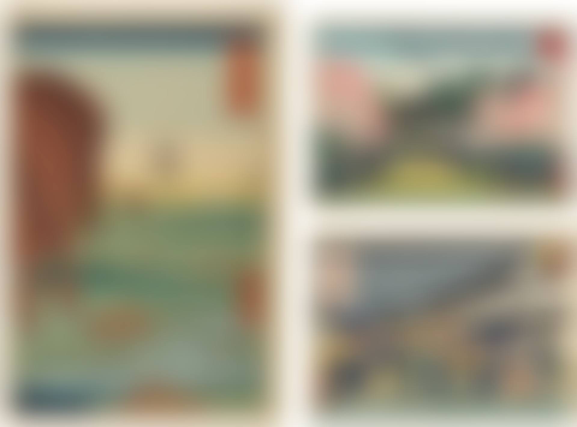 SHIOJIRI PASS IN SHINANO PROVINCE' AND 'KOGANE PLAIN IN SHIMOSA PROVINCE', FROM THE SERIES THIRTY-SIX VIEWS OF MOUNT FUJI (preview)