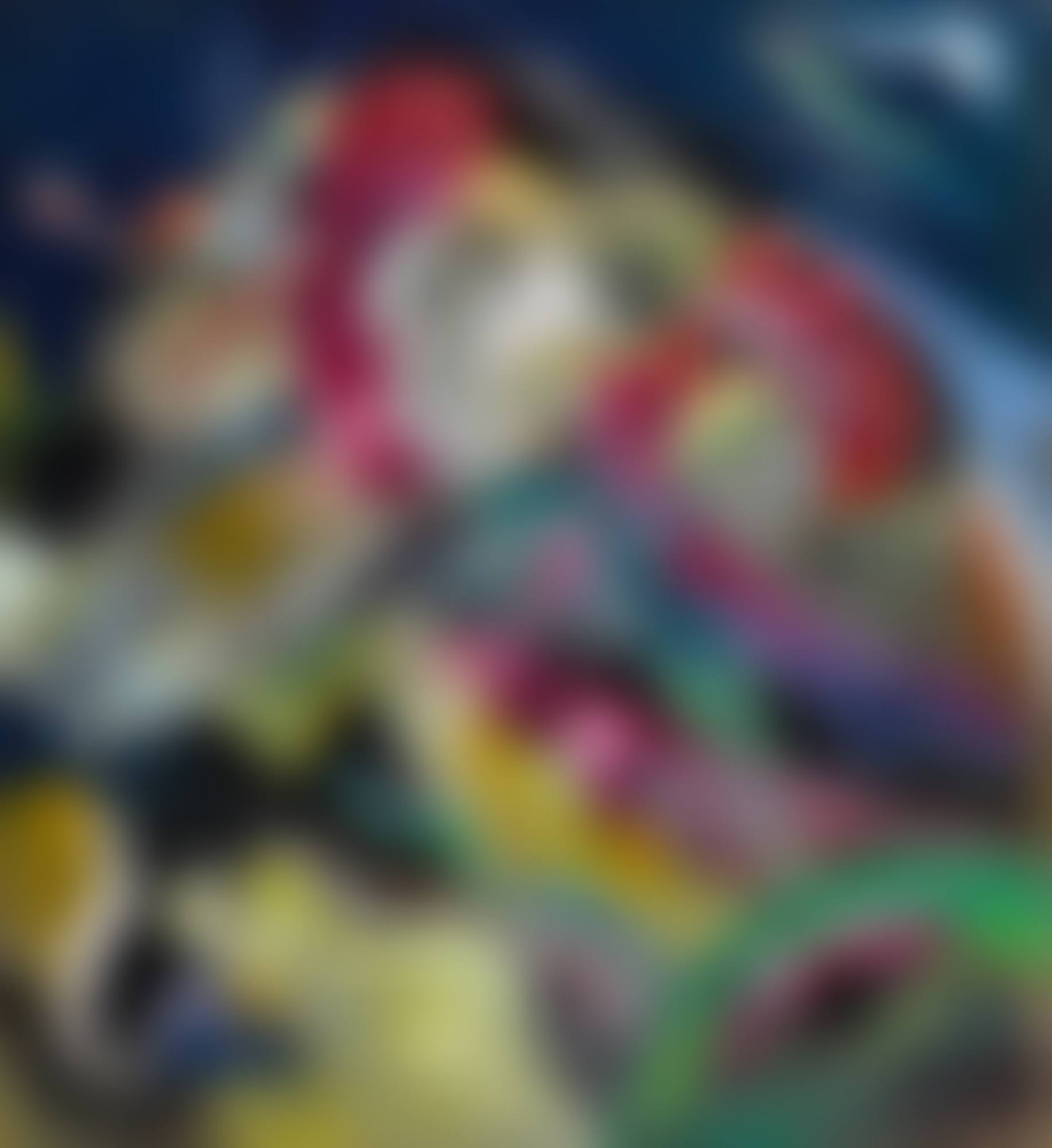 BILD MIT WEISSEN LINIEN (PAINTING WITH WHITE LINES)   (preview)