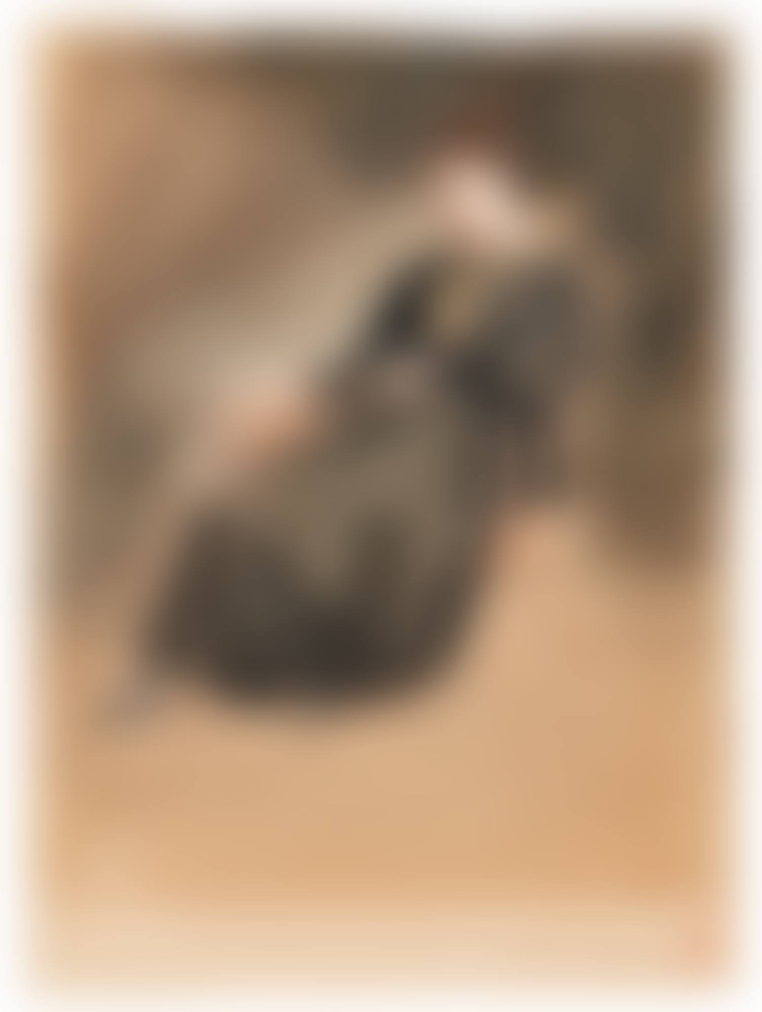 STUDY OF A SEATED YOUNG WOMAN (preview)