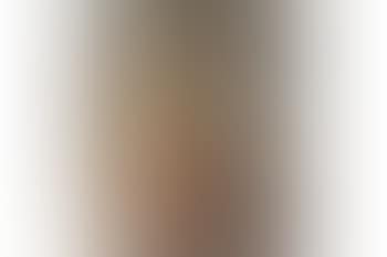 Lady standing full-length in a pink satin dress with small dog in attendance , (preview)