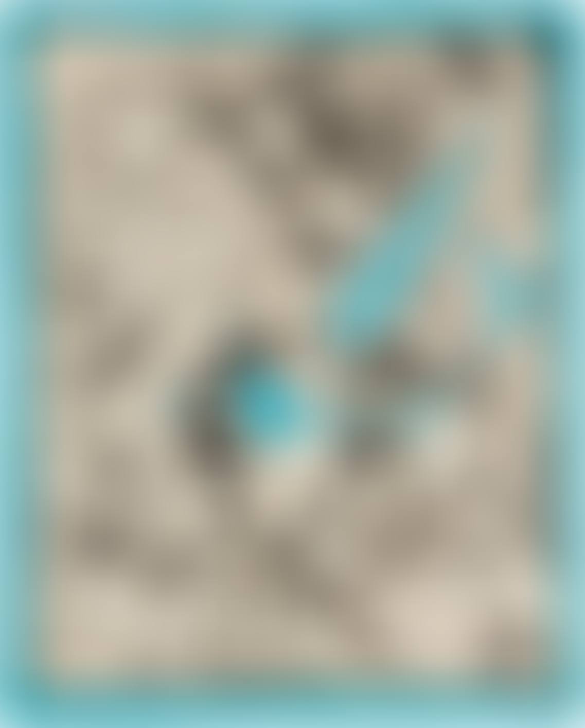 Swan Engraving Blue, from Swan Engravings (preview)
