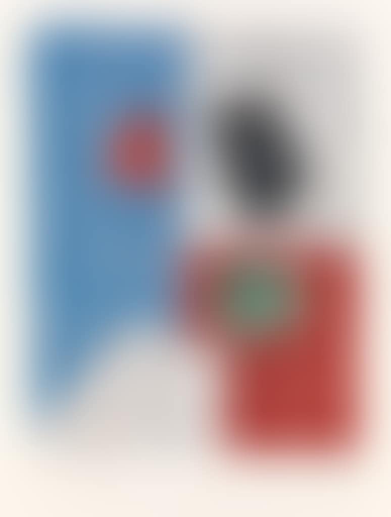 Composition Rose, Rouge Et Bleue (preview)