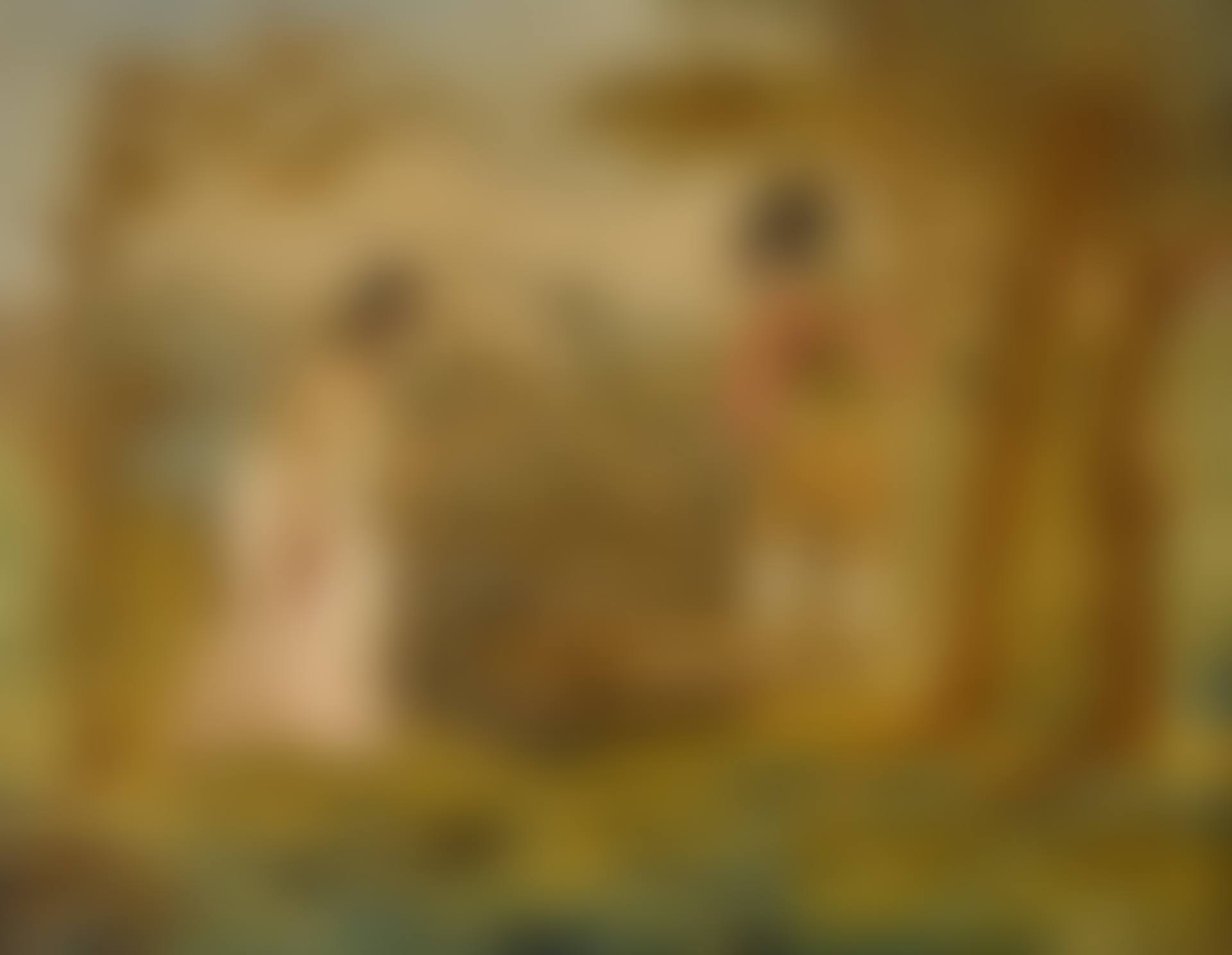SILKWORK PICTURE OF A YOUNG LADY EMBARKING A ROWING BOAT (preview)