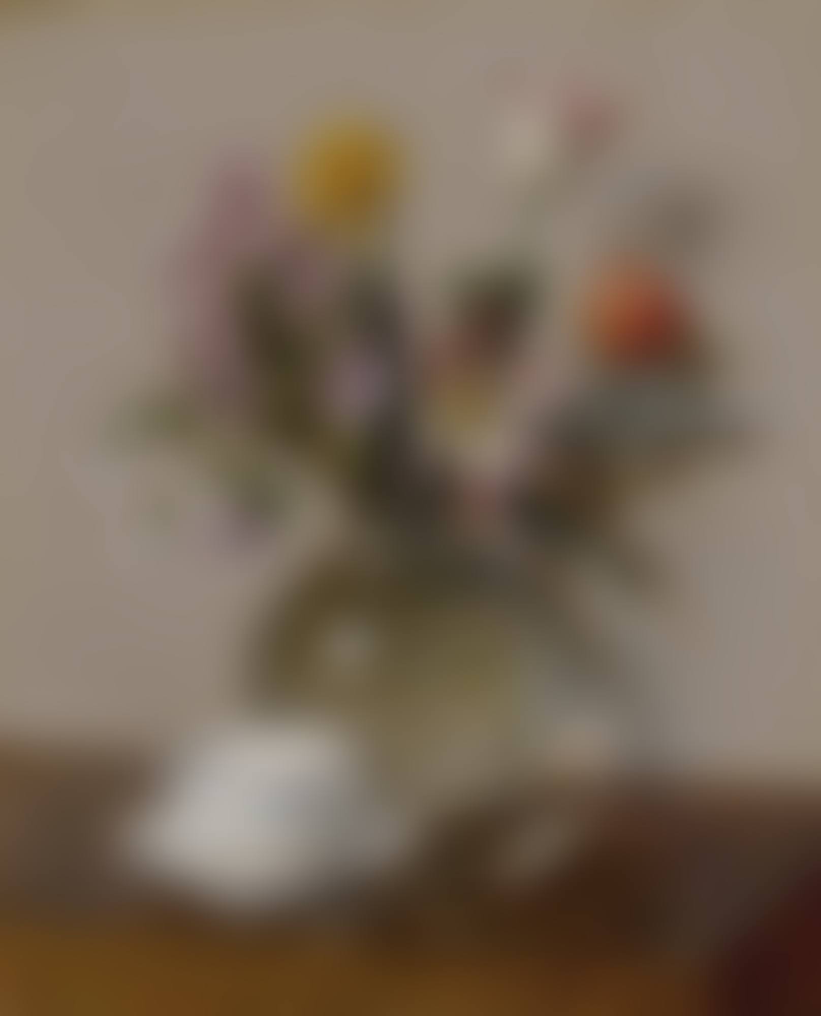 FLEURS DE PRINTEMPS AVEC UNE TASSE ET UNE SOUCOUPE (preview)