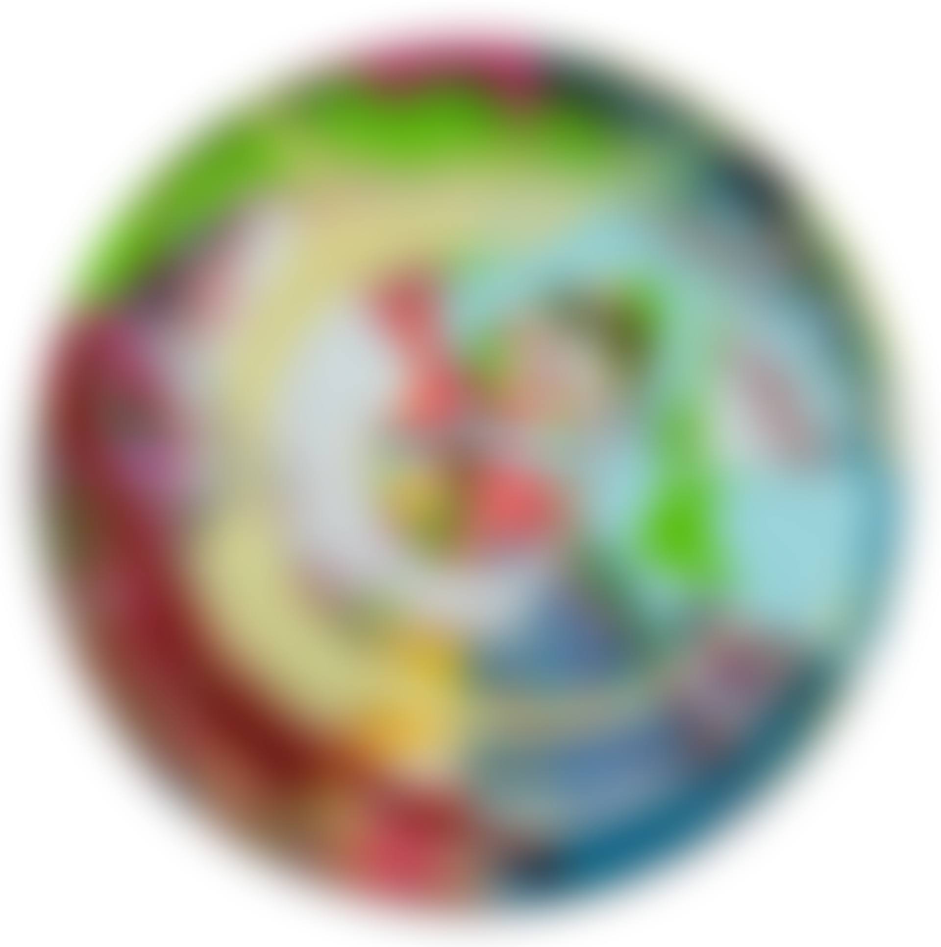 BEAUTIFUL, PALE BLUE WITH 2 CIRCLES IN THE MIDDLE LIKE GLASSES, IT'S A LOVELY ONE (preview)