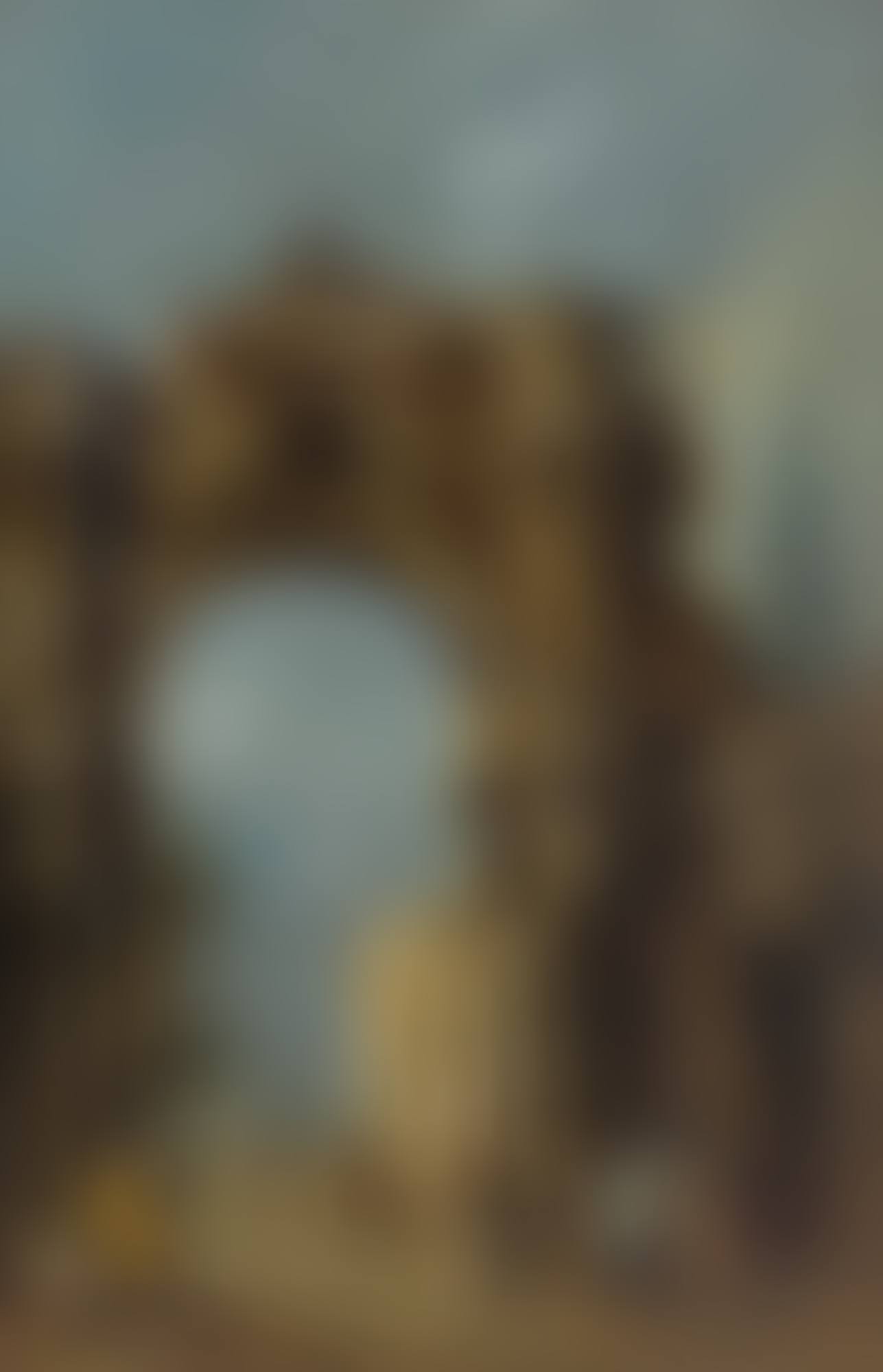 A  CAPRICCIO OF AN ARCHWAY, WITH FIGURES BENEATH AND A LAGOON BEYOND (preview)