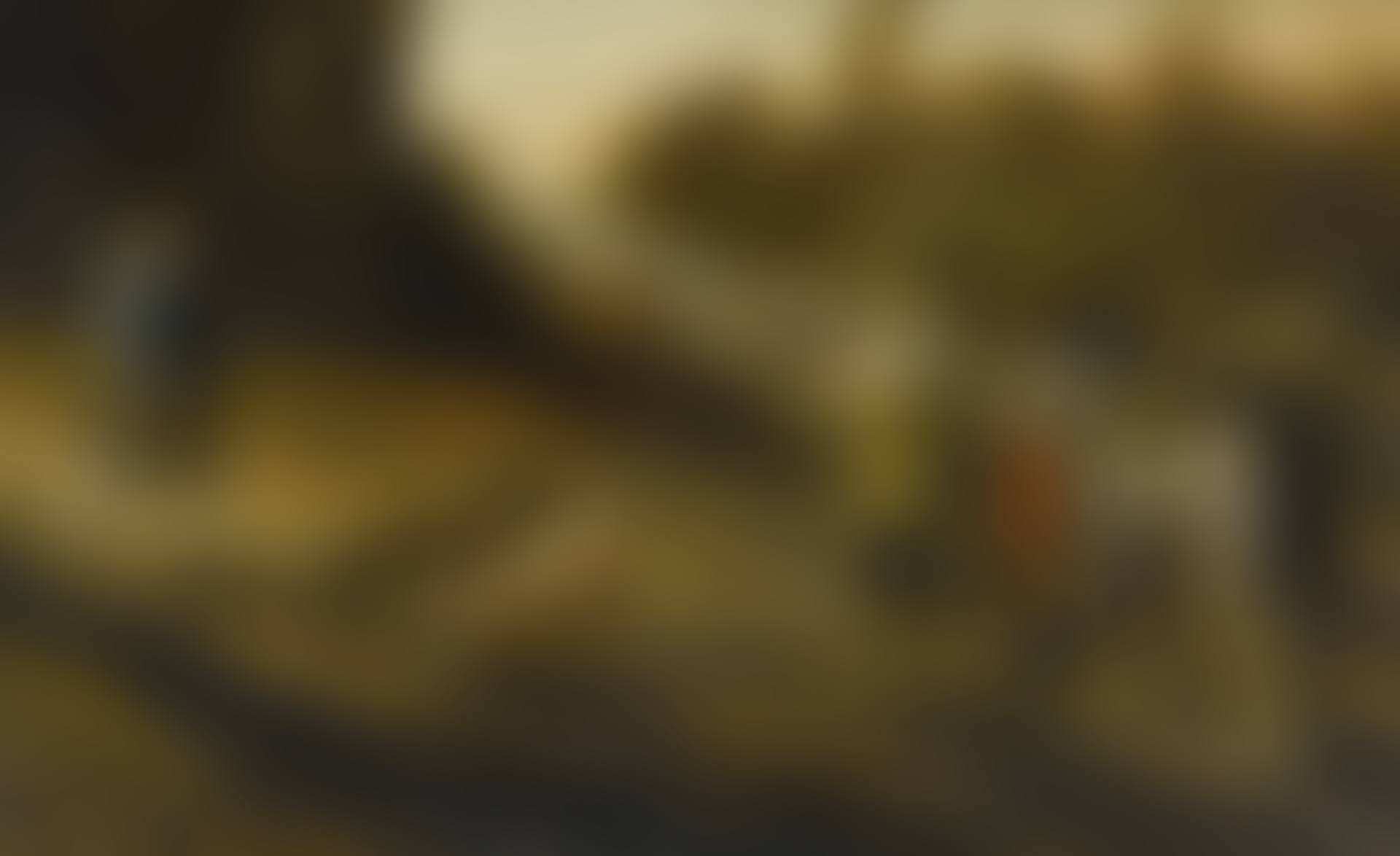 HUNTERS AND ANIMALS IN A LANDSCAPE (preview)