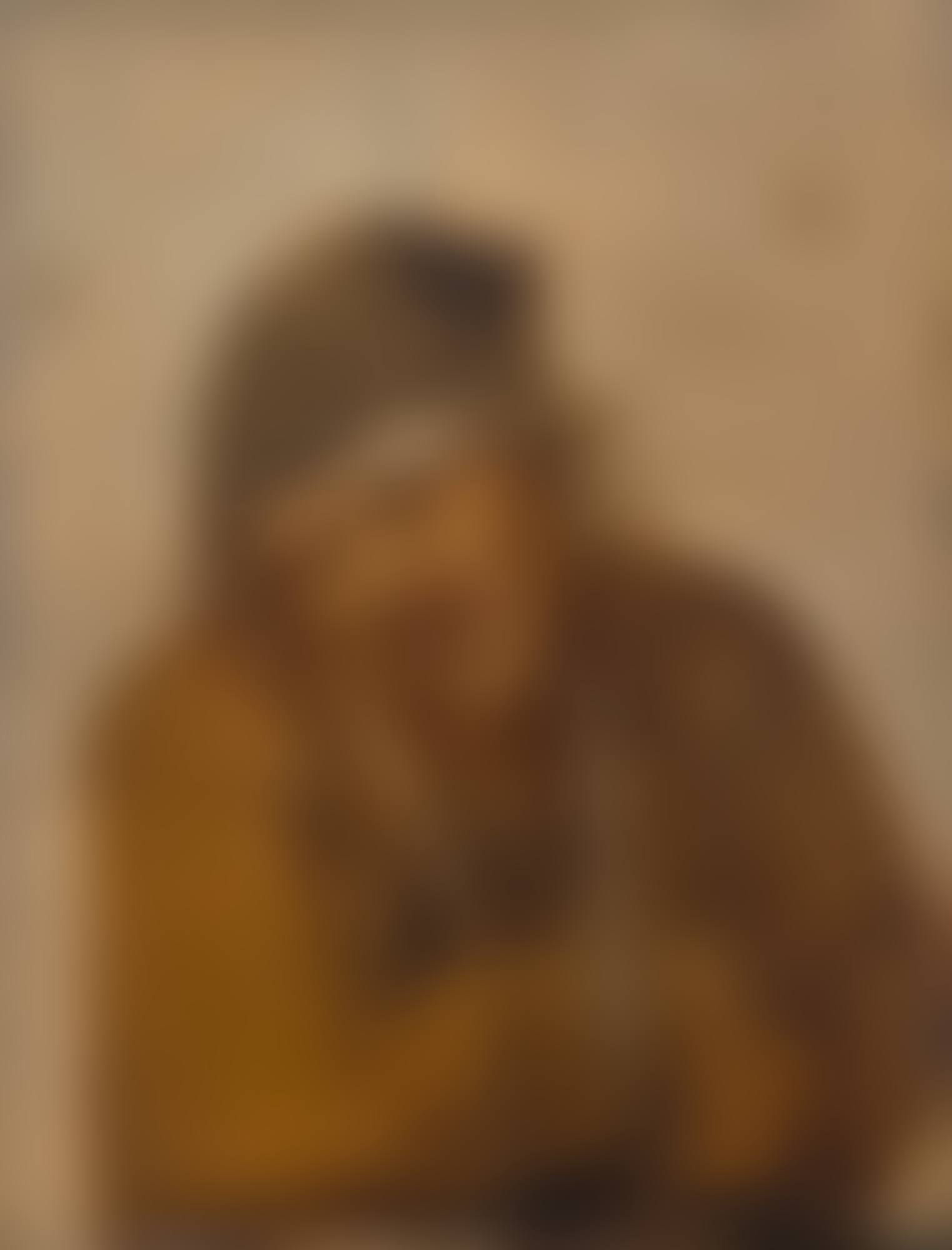 A PEASANT GRIMACING, HIS ARM IN A SLING (preview)