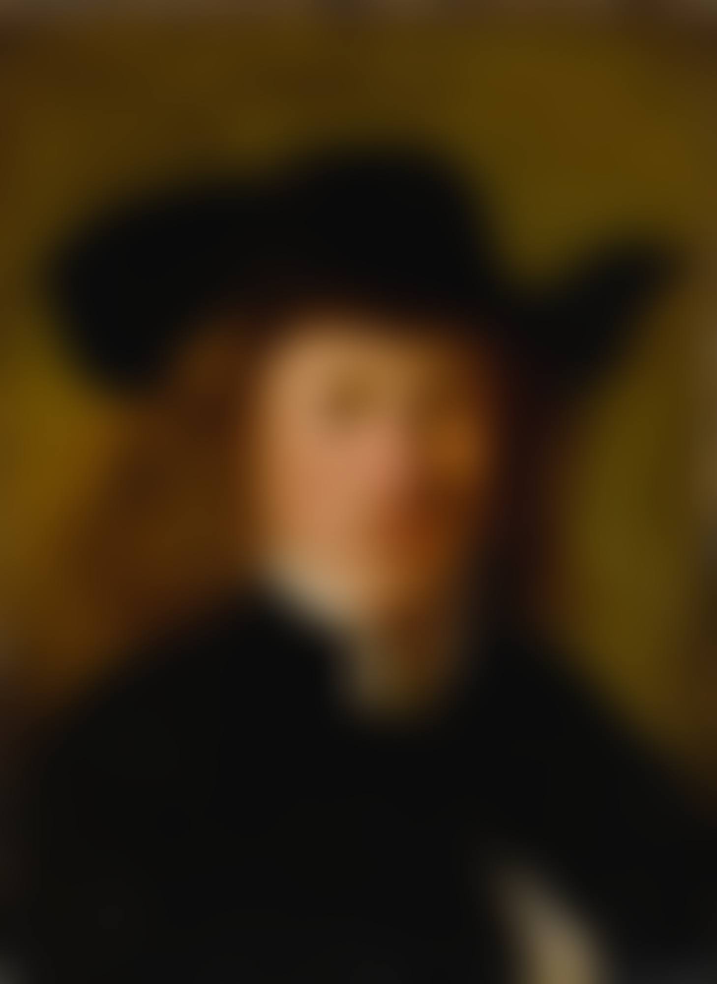 PORTRAIT OF A MAN, BUST LENGTH, WEARING A HAT (preview)