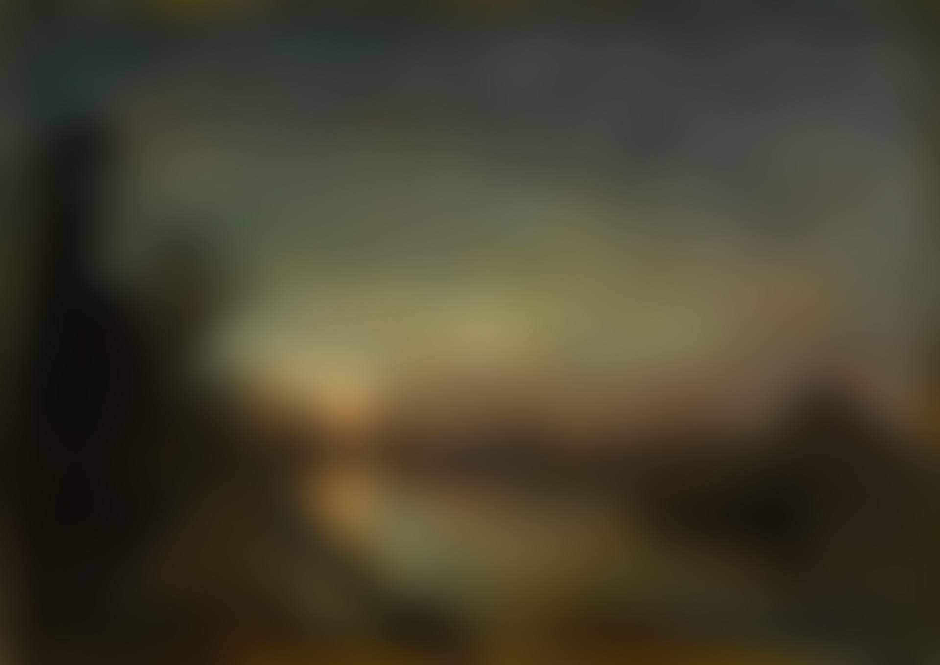LE CANAL AU COUCHER DU SOLEIL, HOLLANDE (preview)