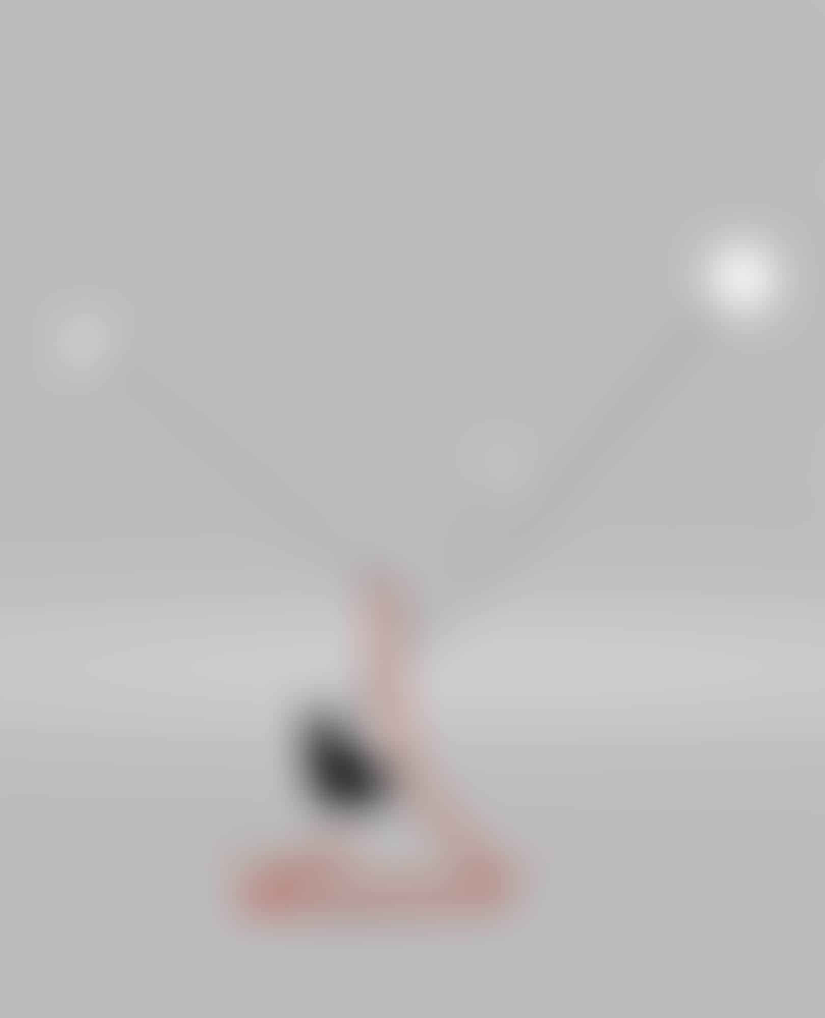 THREE WHITE DOTS ON ORANGE STACK (preview)