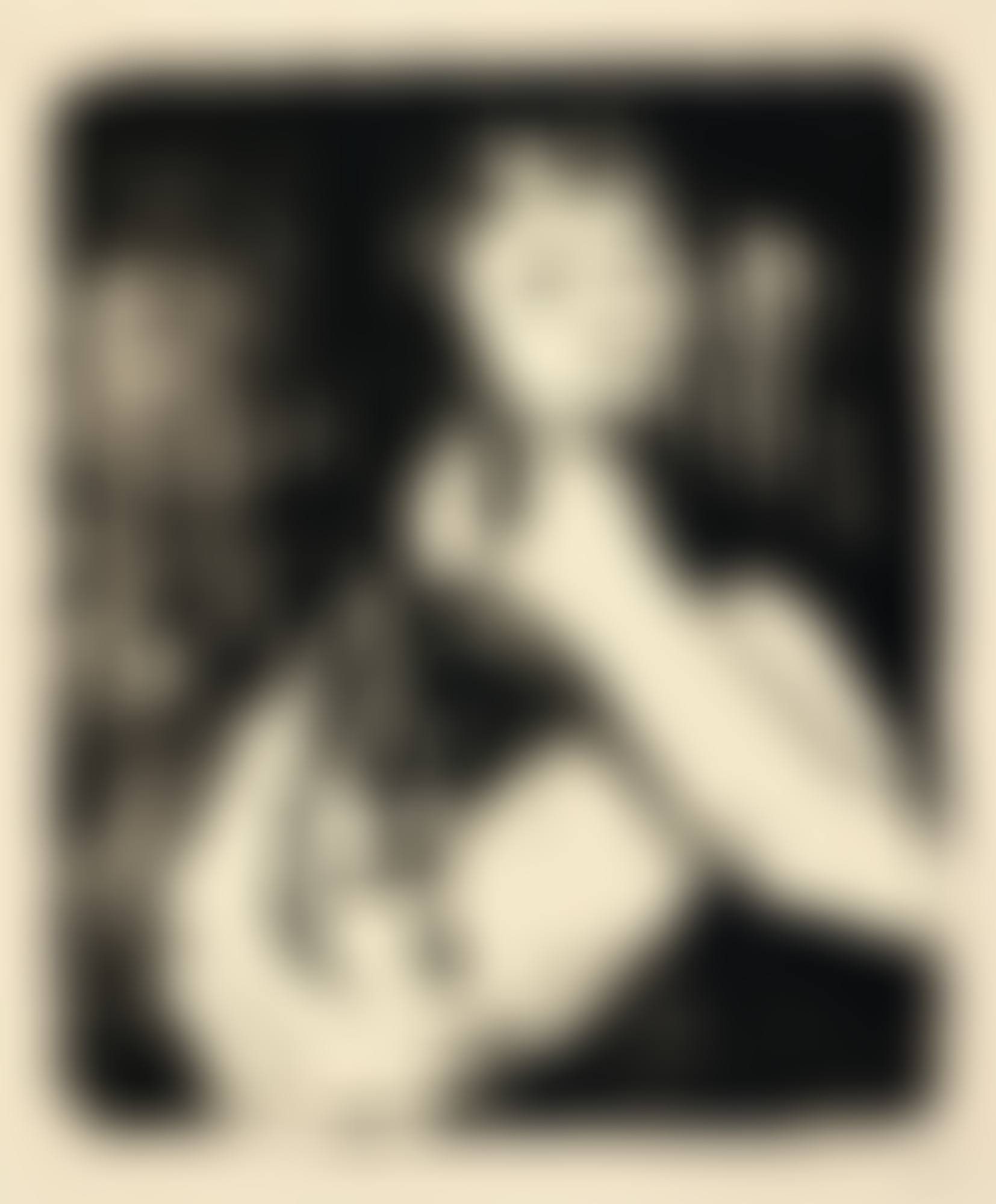 SITZENDES MÄDCHEN (D. L34) (preview)