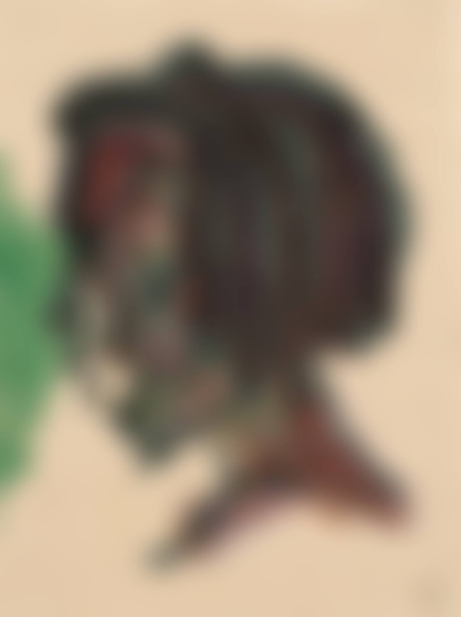 KOPF EINES JUNGEN SÜDSEE-INSULANERS (KOPF IM PROFIL NACH LINKS)(HEAD OF A YOUNG SOUTH SEA ISLANDER (HEAD IN PROFILE TURNED TO THE LEFT)) (preview)