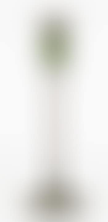 Candlestick with blown glass , (preview)