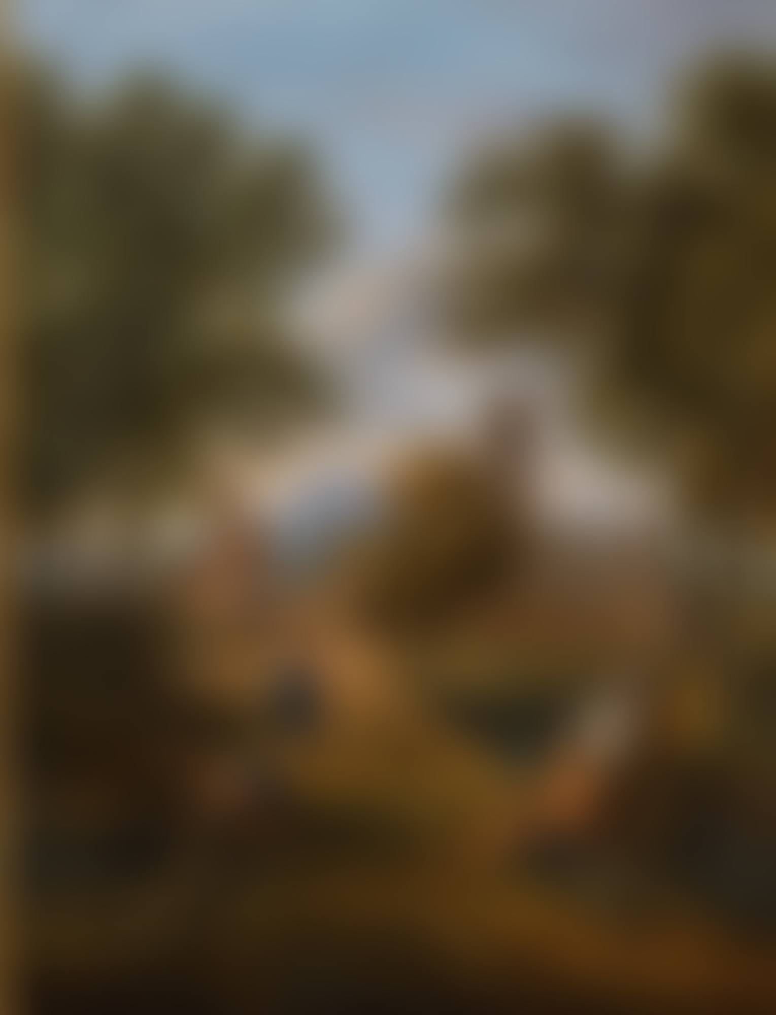 ITALIAN LANDSCAPE WITH FIGURES ON A PATH, A TOWN BEYOND (preview)