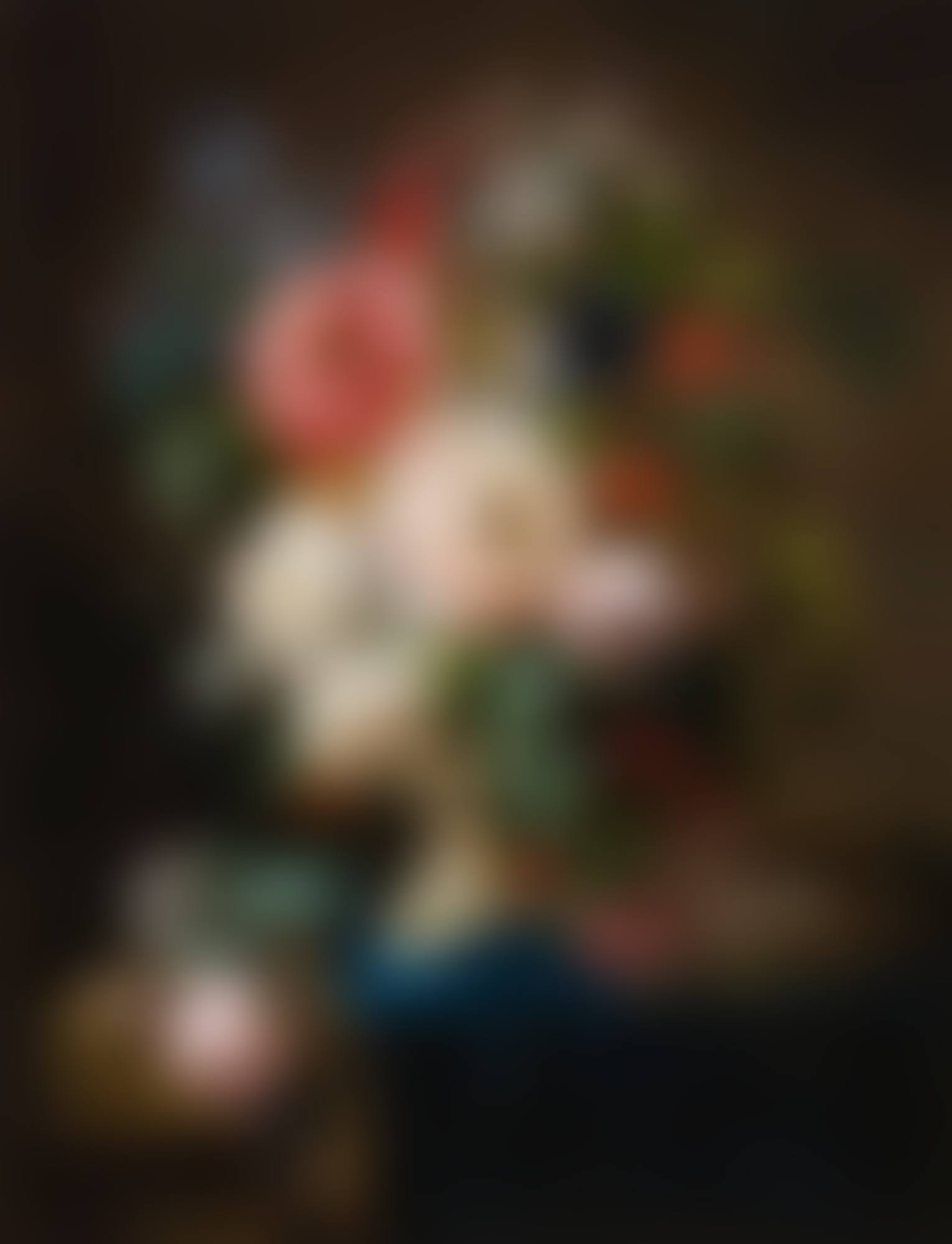 STILL LIFE WITH ROSES, PEONIES AND LILAC (preview)