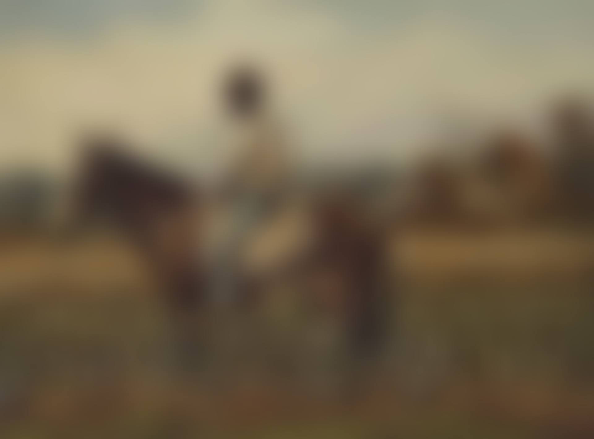 Man with Pipe on a Horse (preview)