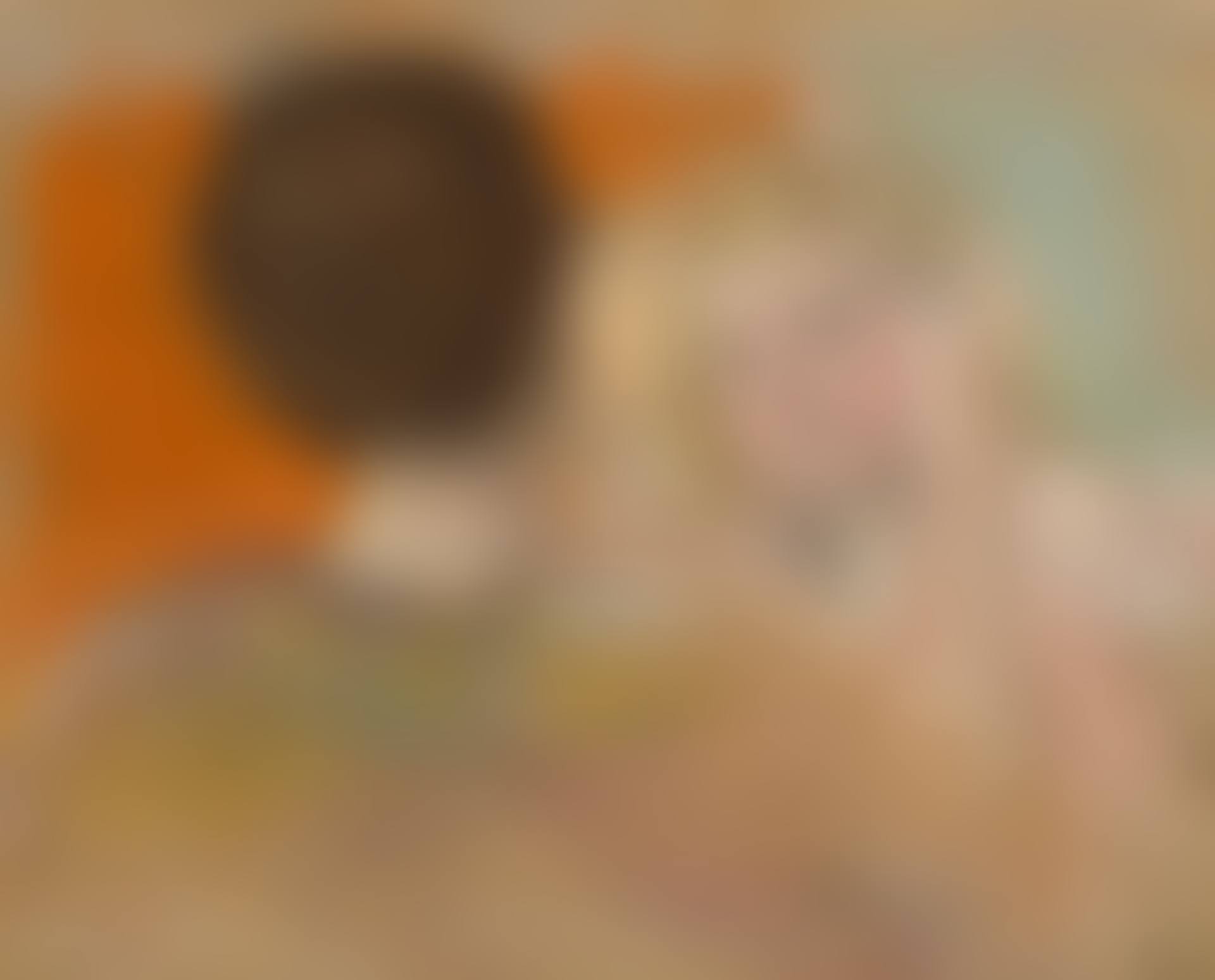 MOTHER COMBING SARA'S HAIR (NO. 1) (preview)