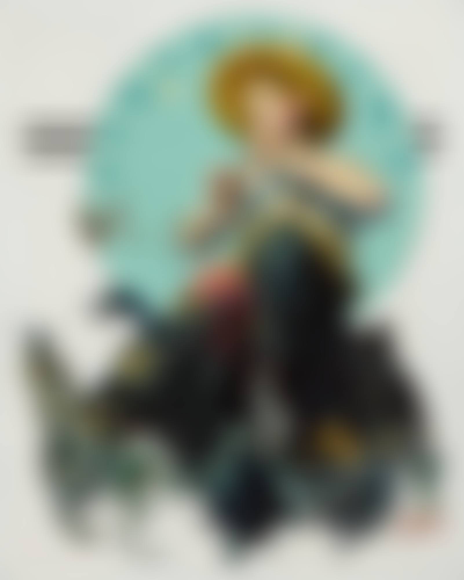 BOY PLAYING FLUTE SURROUNDED BY ANIMALS (SPRINGTIME) (preview)