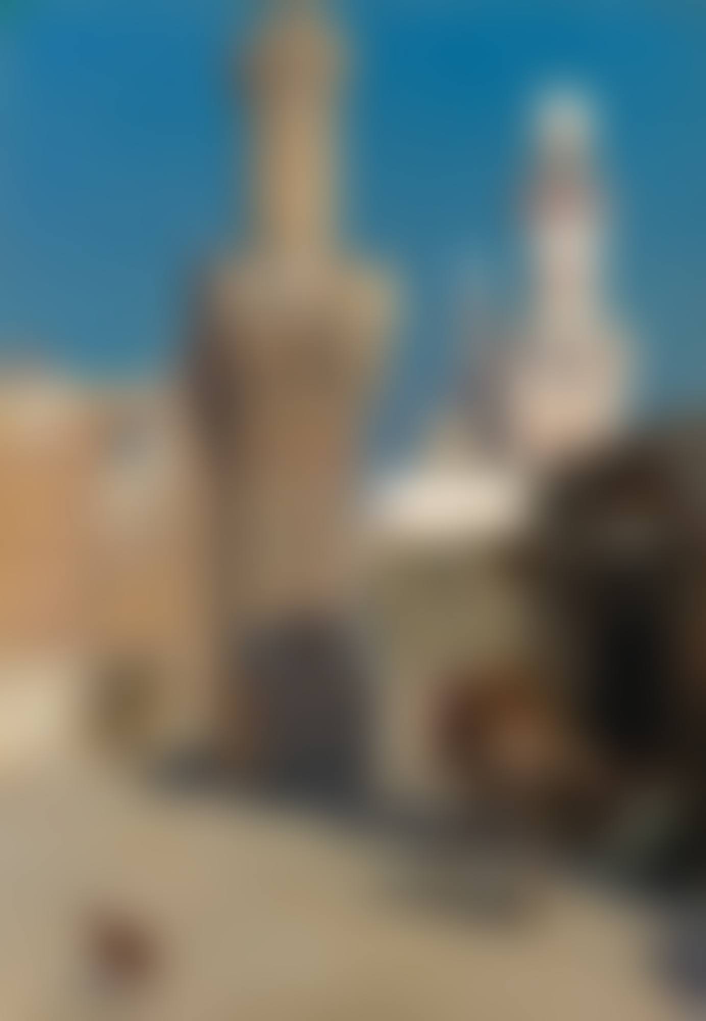 UNE JOURNÉE CHAUDE AU CAIRE (DEVANT LA MOSQUÉE) (preview)