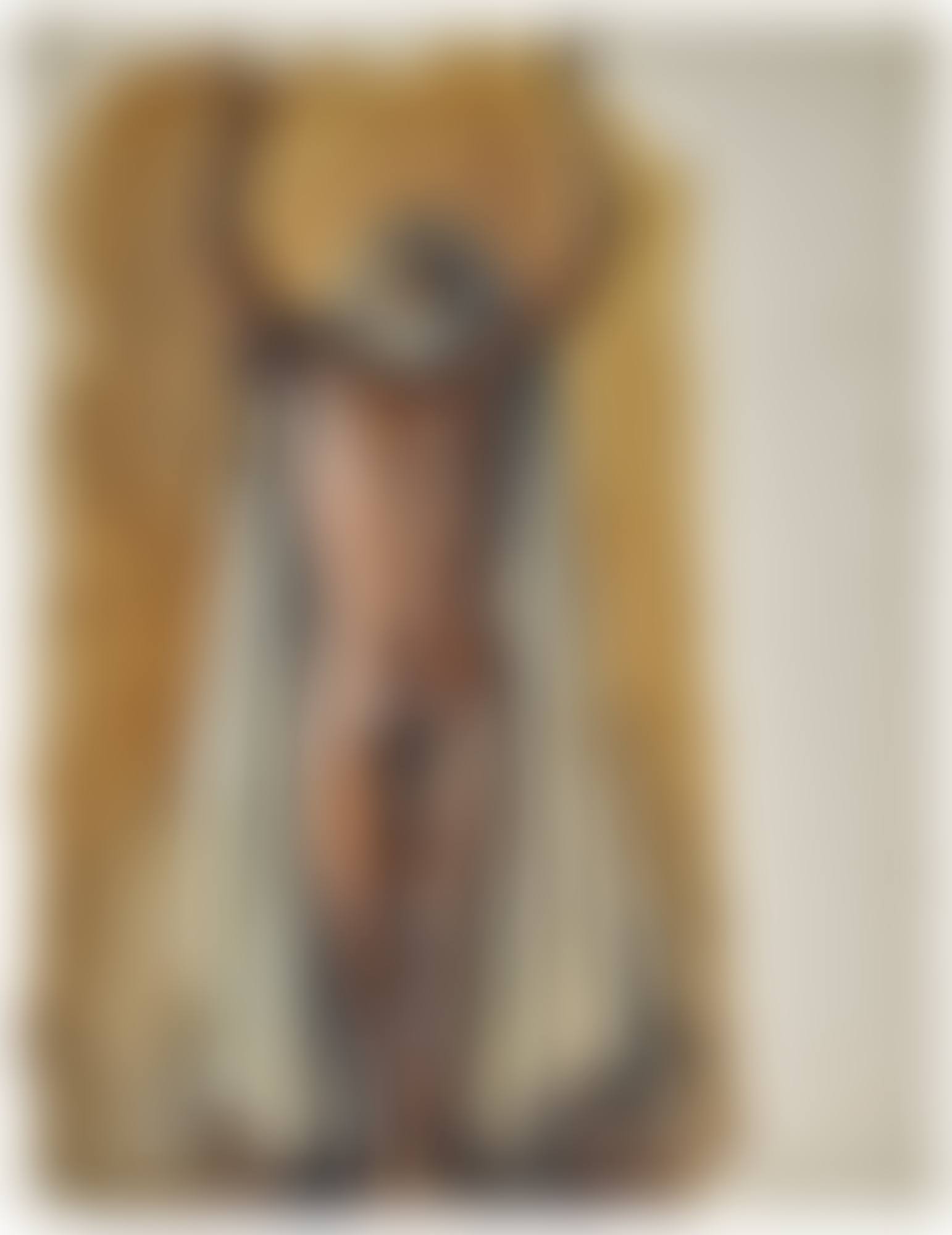 STANDING NUDE WITH CAPE (preview)