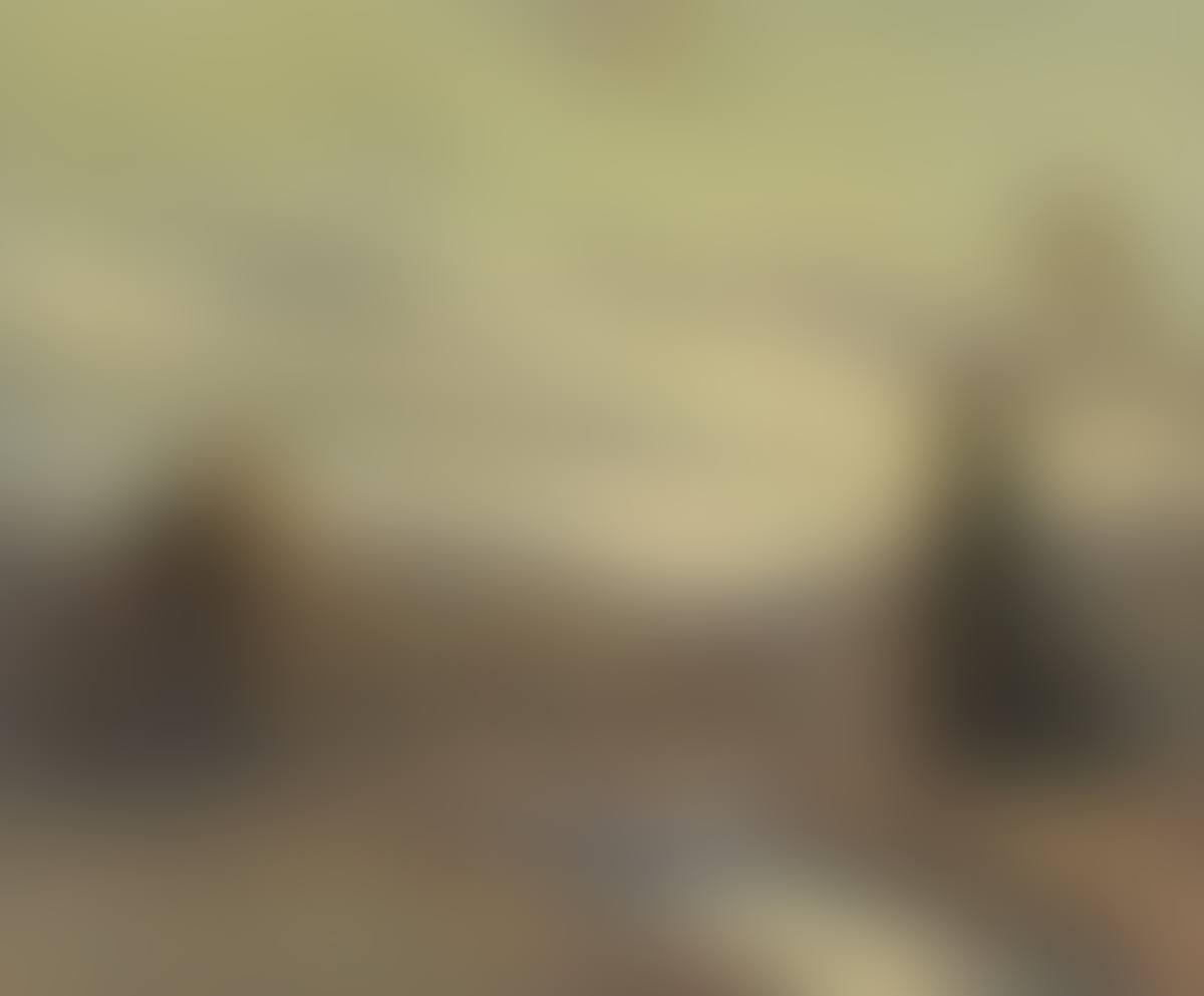River Landscape At Sunset (preview)