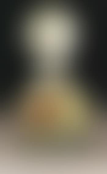 Oval, figure seated on a cosmos ball (preview)