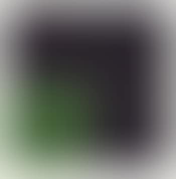 Colored paper image XVIII, green square with dark dray (preview)