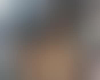 Female nude behind blue curtain (preview)