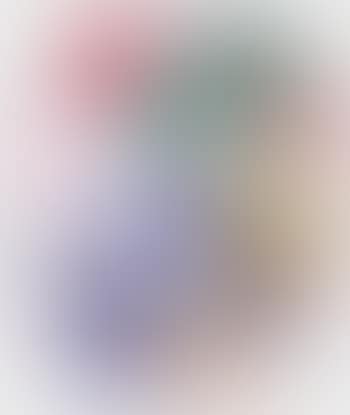 Dormeuse, bouquet de fleurs et vache (preview)