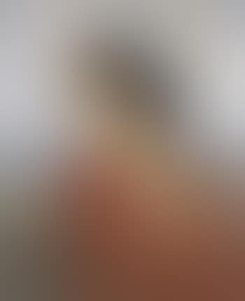 Portrait of young woman in red shirt (preview)