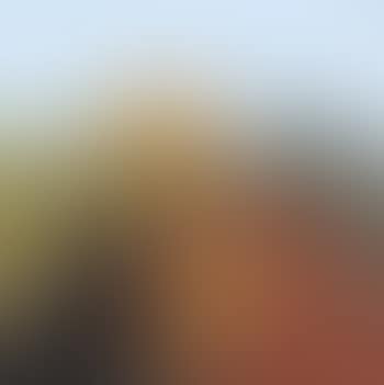 Landscape with red sun (preview)