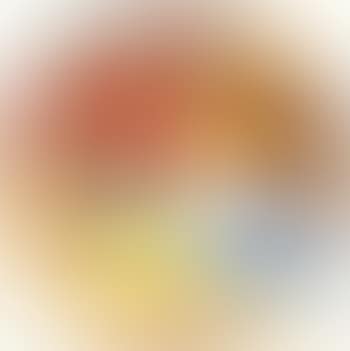 Still life with four roses and pear (preview)