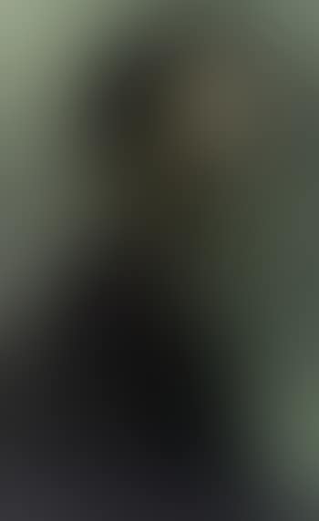 Self portrait with green background. Self portrait (preview)