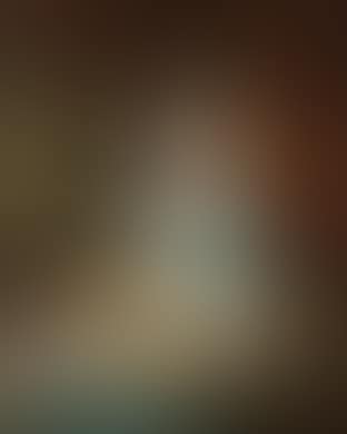 Portrait of a lady with a dog (preview)