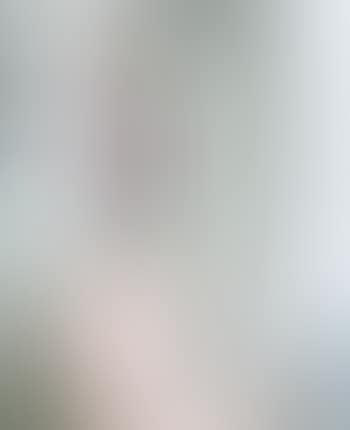 A White Resin Oval Mirror by Elisabeth Garouste (preview)