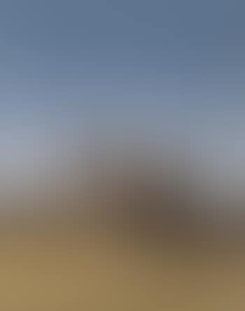 Two riders conversing on a path, a lake beyond (preview)