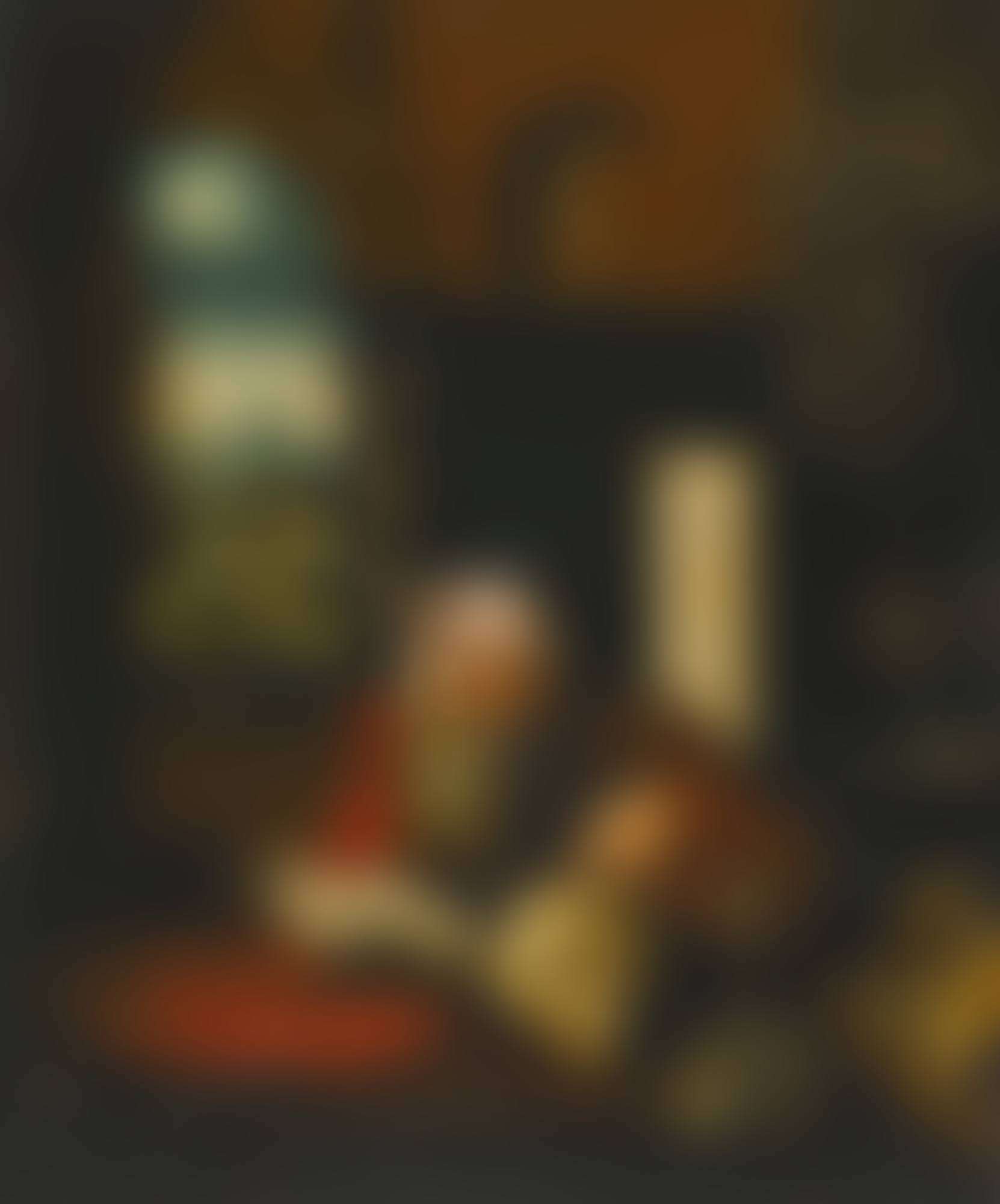 SAINT JEROME IN HIS STUDY (preview)